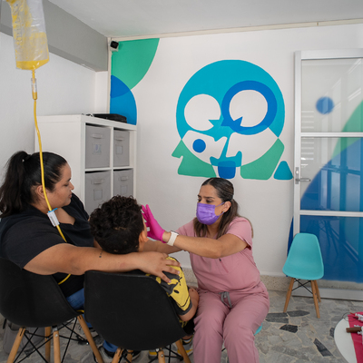 Mural en Consultorio