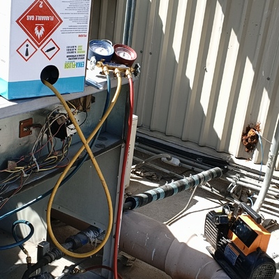 Lavado de sistema con limpiador