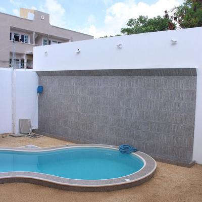 Muro llorón y alberca