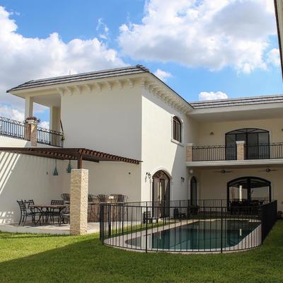 Detalle de patios en casa Residencial