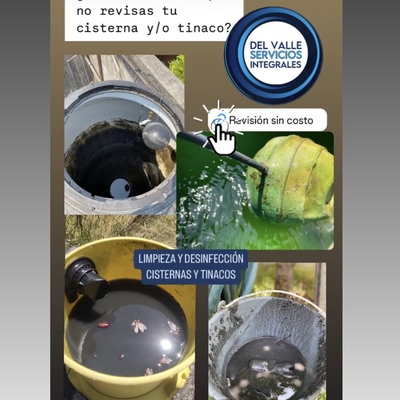 LAVADO Y DESINFECCIÓN DE CISTERNAS Y TINACOS EN CUERNAVACA Y AL REDEDORES