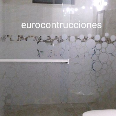 cancel de baño en vidrio templado 