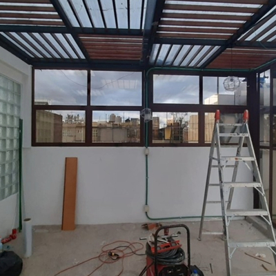 DISEÑO Y CONSTRUCCION DE TERRAZA