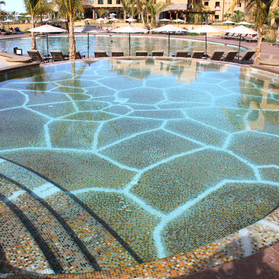 ALBERCA EN FORMA DE TORTUGA