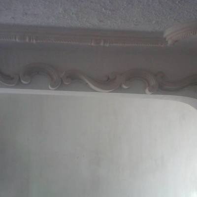 Arco con molduras guia