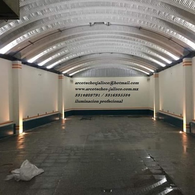 ILUMINACION Y TECHUMBRES CURVAS