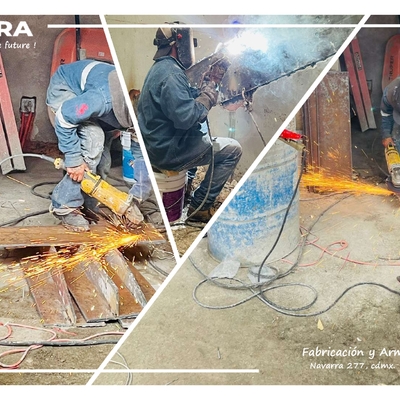 soldadura en Escalera