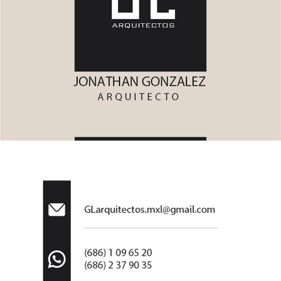 Contacto- Arq. Jonathan González