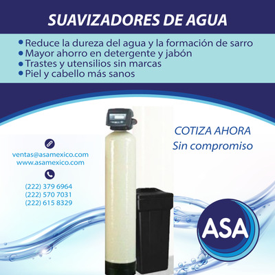 Suavizadores de agua