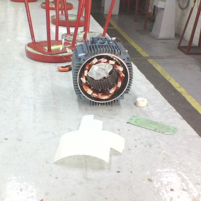 Bobinado de un motor