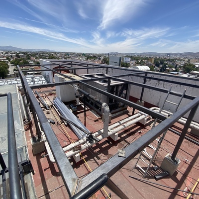 Estructura metálica para sistema fotovoltaico