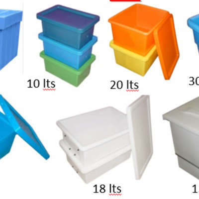 Cajas de plastico