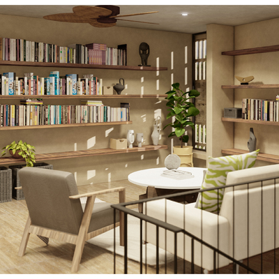 RESIDENCIA SOLUNA BIBLIOTECA