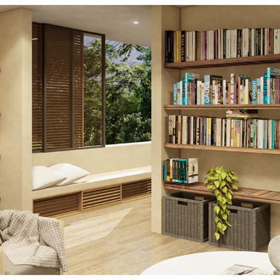 RESIDENCIA SOLUNA BIBLIOTECA