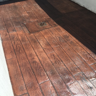 Estampado tipo madera