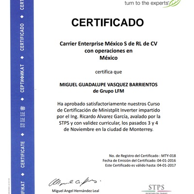 CERTIFICADO