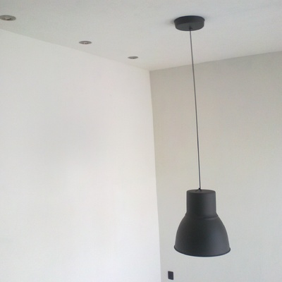 Colocación de lámpara/candil