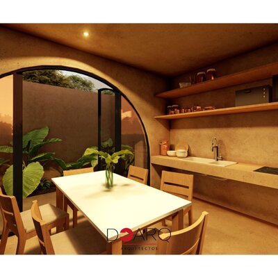 Diseño interior moderno con inspiración natural