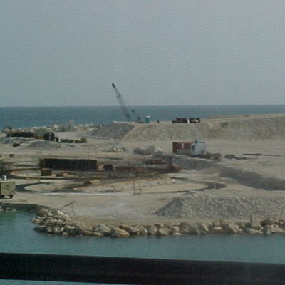 construcción de puerto