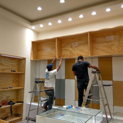 construcción y adecuaciones de tienda cuadra