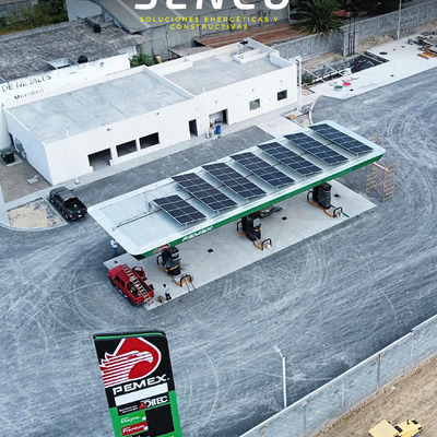 Instalación en gasolinera COMERCIAL