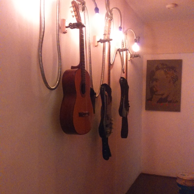 Instalación de luces tipo vintage