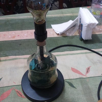 Lámpara de noche tipo vintage