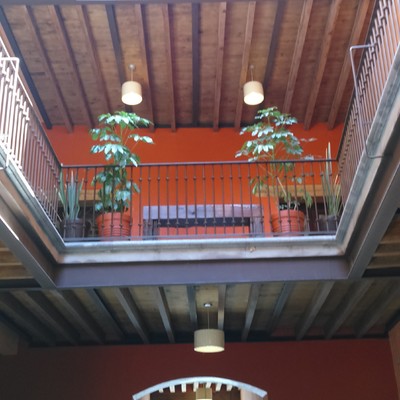 Mesanin desde planta baja.