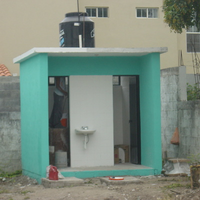 Construccion de Baño y cisterna para escuela Primaria Xicotencatl, Xicotencatl, Tamps.