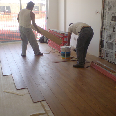colocacion piso laminado