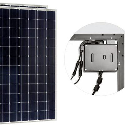 Energía solar con micro-inversor.