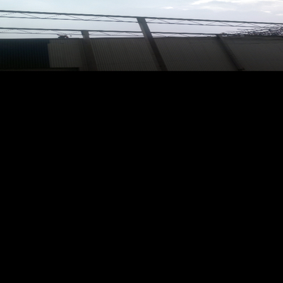 Estructura para recibir canalón