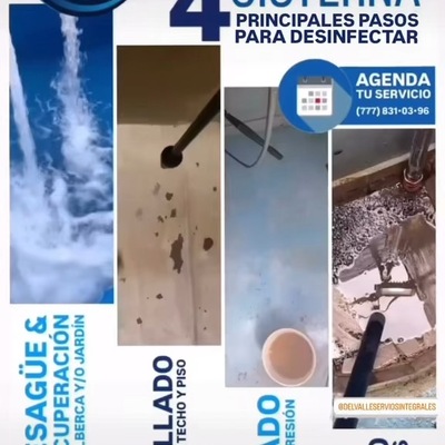 LAVADO Y DESINFECCIÓN DE CISTERNAS Y TINACOS EN CUERNAVACA Y AL REDEDORES