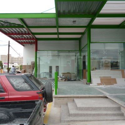 fachada de banco santander