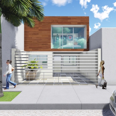 FACHADA CASA HACIENDA PLATAR