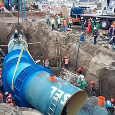 Línea de conducción Sistema Cutzamala