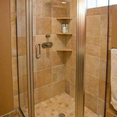 Baño forrado de loseta rustica