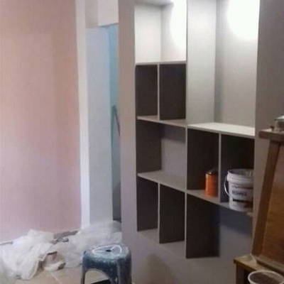 muro divisorio-librero