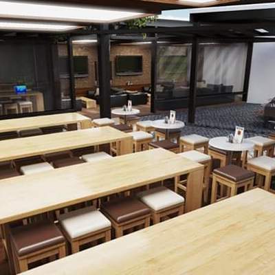 Diseño Estancia cafetería