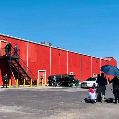 En Tijuana pintada de salón de eventos