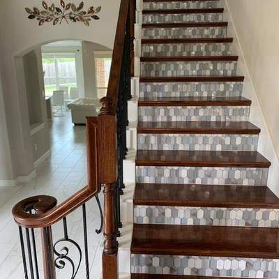 Escalera de loceta con duela