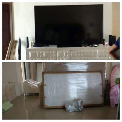 Antes y después de empaque