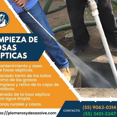 Limpieza de fosas septicas