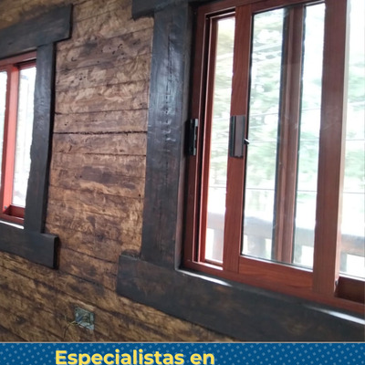 Ventanas de aluminio deslizables