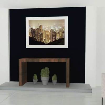 Credenza en recibidor