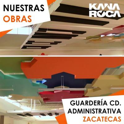 Plafón de plaka de yeso