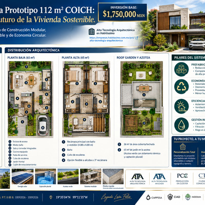 Casa Prototipo 112 m² COICH