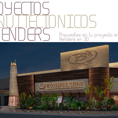 PROYECTOS ARQUITECTONICOS Y RENDERS