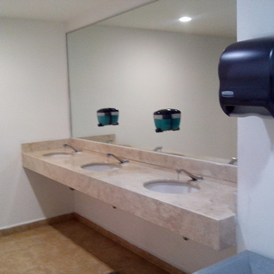 Cubiertas para baño sobre medida.