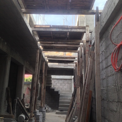 Escaleras y doble altura